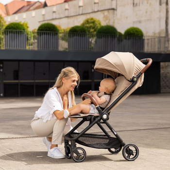 Прогулочная коляска FreeON Bold, черный (85291) - Pampik - 7