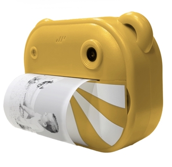 Дитяча цифрова камера Zazu з миттєвим друком, жовтий (ZA-INSTANTCAMERA-01) - Pampik