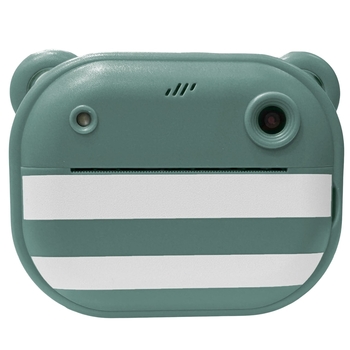 Дитяча цифрова камера Zazu з миттєвим друком, зелений (ZA-INSTANTCAMERA-02) - Pampik