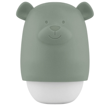 Ночник с датчиком сумерек Zazu Benny the Bear, зеленый (ZA-BENNY-02) - Pampik