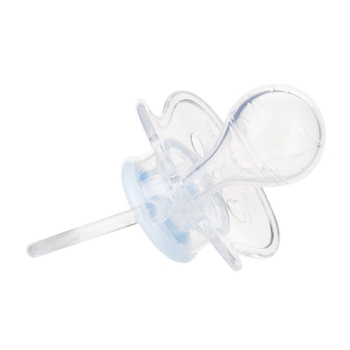 Силіконова кругла пустушка Canpol babies Newborn baby, 6-18 міс., блакитний (22/563_blu) - Pampik - 3