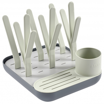 Сушилка для посуды Beaba Forest, зеленый/серый (911731) - Pampik