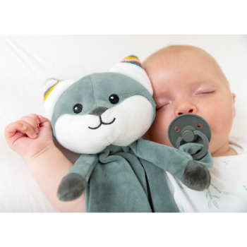 Мягкая игрушка-комфортер Zazu Felix с белым шумом и мелодиями (ZA-FELIX-01) - Pampik - 4