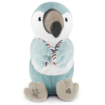 Інтерактивна м'яка іграшка Zazu Тукан Тімо, з плесканням та співом, бірюзовий (ZA-TIMO-01) - Pampik - 2