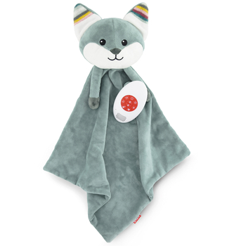 Мягкая игрушка-комфортер Zazu Felix с белым шумом и мелодиями (ZA-FELIX-01) - Pampik