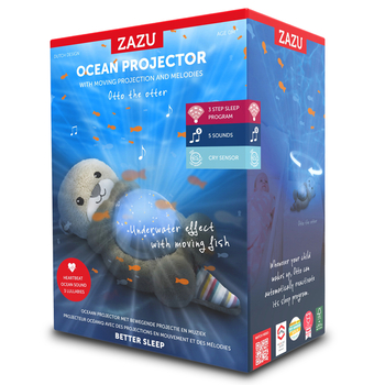 Світильник-нічник Zazu Otto Видра, музичний з проектором (ZA-OTTO-01) - Pampik - 8