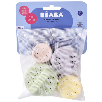 Набір іграшок для купання Beaba силіконовий, різнобарвний (920409) - Pampik - 7