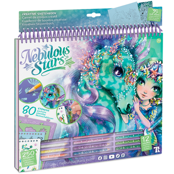 Набор для творчества Nebulous Stars Скетчбук: легенда об Ариазе (11372) - Pampik