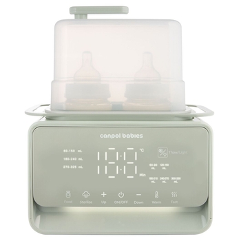 Підігрівач і стерилізатор Canpol babies 7в1 з терморегулятором і підсвіткою (12/218) - Pampik
