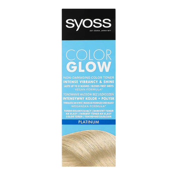 Тонирующий бальзам для волос Syoss Color Glow, Платиновый Блонд, 100 мл (2806373) - Pampik - 2