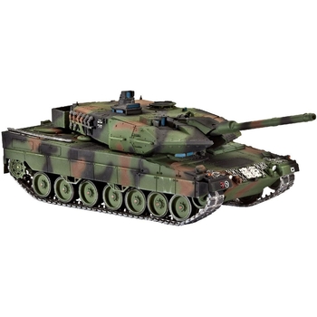 Збірна модель-копія Revell Танк Leopard 2 A6/A6M, рівень 4, масштаб 1:72, 168 деталей (RVL-03180) - Pampik - 2