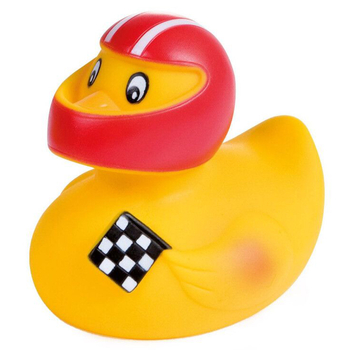 Игрушка для купания Canpol babies Утенок Хоккеист (2/992_red) - Pampik