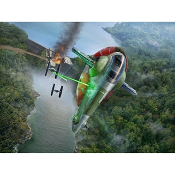 Збірна модель-копія Revell Зореліт Боби Фетта, рівень 3, масштаб 1:88, 33 деталі (RVL-06785) - Pampik - 11