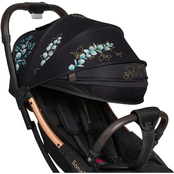 Прогулянкова коляска Lionelo Julie One Golden Moments, чорний - Pampik - 7