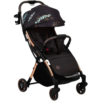 Прогулянкова коляска Lionelo Julie One Golden Moments, чорний - Pampik