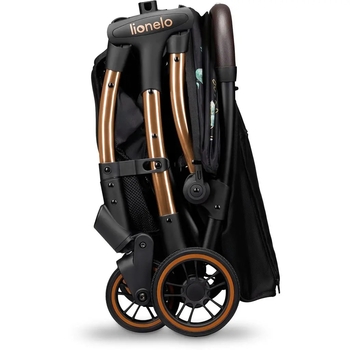 Прогулянкова коляска Lionelo Julie One Golden Moments, чорний - Pampik - 6