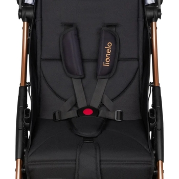 Прогулянкова коляска Lionelo Julie One Golden Moments, чорний - Pampik - 10