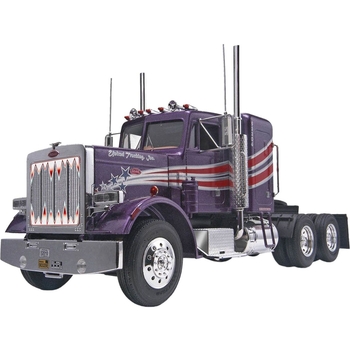 Сборная модель Revell Грузовой тягач Peterbilt 359, уровень 4, масштаб 1:25, 116 деталей (RVL-11506) - Pampik - 3