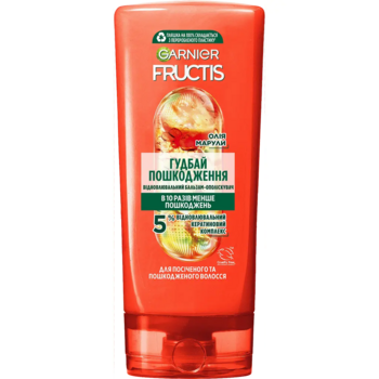 Бальзам-ополіскувач Garnier Fructis Гудбай посічені кінчики, для всіх типів волосся, 200 мл - Pampik