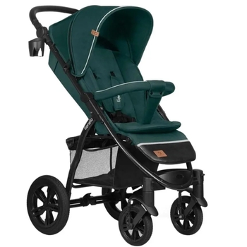 Прогулянкова коляска Lionelo Annet Tour Green Turquoise, зелений - Pampik