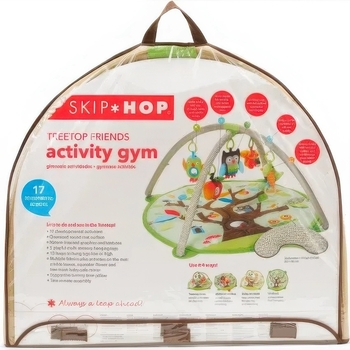 Розвиваючий килимок з дугами Skip Hop Мешканці казкового лісу, зелений (307500) - Pampik - 5