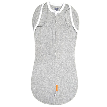 Конверт на блискавці Summer infant Arms Free Swaddleme Heathered Grey, розмір L (58646) - Pampik
