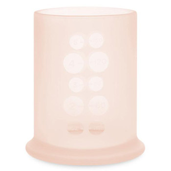 Перший дитячий стаканчик Olababy Coral, кораловий (60421) - Pampik