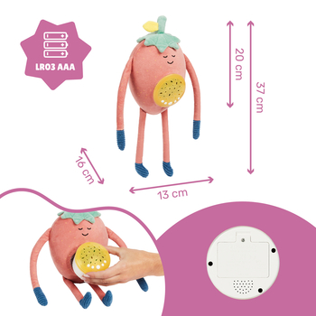 Нічник проекційний м’яка іграшка Badabulle Бернабі (B015018) - Pampik - 3