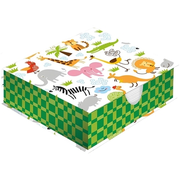 Папір для нотаток Vladi Toys у картонному боксі, 90х90 мм (VT9901-81) - Pampik