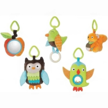 Розвиваючий килимок з дугами Skip Hop Мешканці казкового лісу, зелений (307500) - Pampik - 2