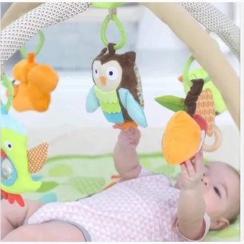 Розвиваючий килимок з дугами Skip Hop Мешканці казкового лісу, зелений (307500) - Pampik - 8