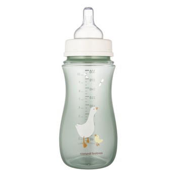 Пляшечка Canpol babies Easystart Гуси антиколікова з широким отвором, 300 мл (35/246) - Pampik - 2