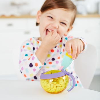 Контейнер-чашка для снеків Skip Hop Zoo Єдиноріг (252566) - Pampik - 6