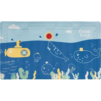 Килимок для ванни Badabulle з індикатором температури, синій (B023016) - Pampik