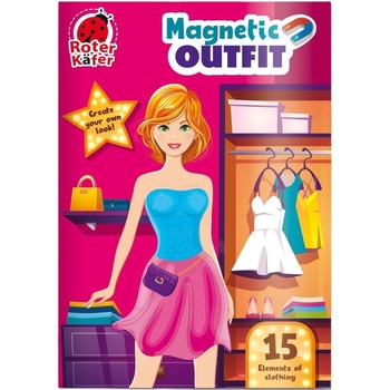 Магнитная одевалка Roter Kafer Модная девушка (RK2120-04) - Pampik