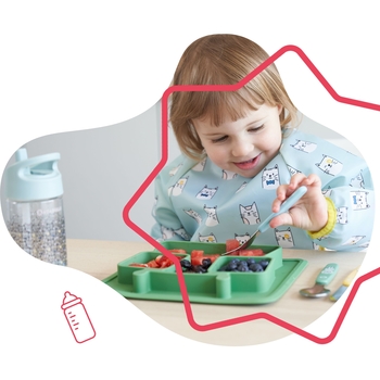 Уцінка. Набір столових приборів Badabulle, 3 шт. (B005417) - Pampik - 6