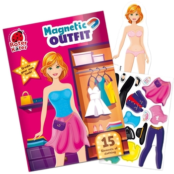 Магнитная одевалка Roter Kafer Модная девушка (RK2120-04) - Pampik - 2