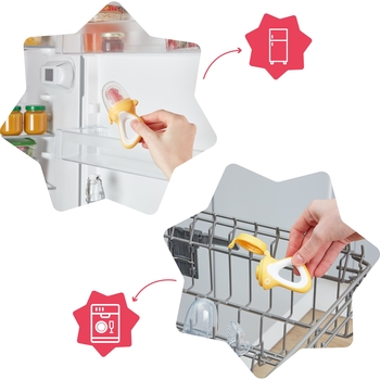 Уцінка. Ніблер силіконовий Badabulle, жовтий (B071000) - Pampik - 6