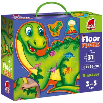 Пазл напольный Roter Kafer Динозаври (RK7010-01) - Pampik
