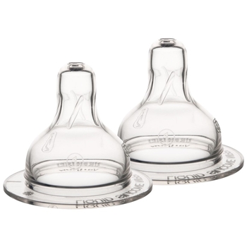 Соска силиконовая Canpol Babies EasyStart, 3-х позиционная, для бутылочек с широким отверстием, 2 шт. (21/734) - Pampik