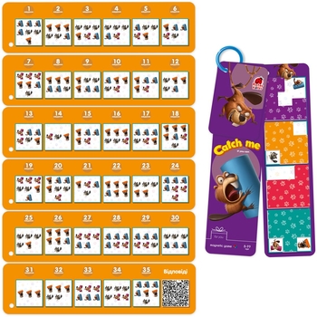 Гра магнітна настільна Roter Kafer Кмітливі бобри (RK2020-08) - Pampik - 2