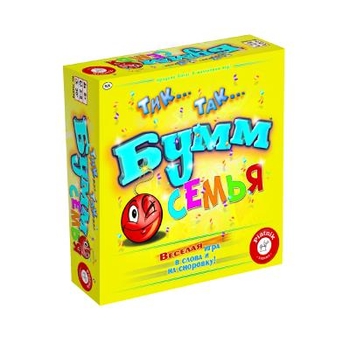 Настільна гра Piatnik Тік Так Бумм Сім'я, рос. мова (714979) - Pampik