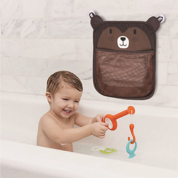 Дитяча сумка-органайзер у ванну кімнату FreeON Racoon на присосці (47108) - Pampik - 2