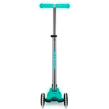 Самокат Micro Maxi Deluxe Glow LED, желейний зелений (MMD365) - Pampik - 2