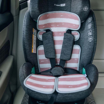 Подкладка для коляски и автокресла FreeON pink-white (48723) - Pampik - 2