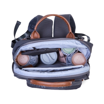 Рюкзак Childhome Family club Signature Anthracite, серый (CWBPSUDG) - Pampik - 6