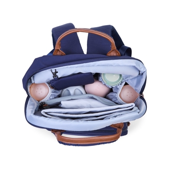 Рюкзак Childhome Family club Signature Navy, синий (CWBPSUNA) - Pampik - 6