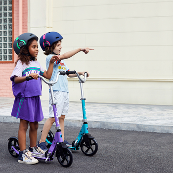 Защитный шлем Micro с рисунком наушников, размер M, зеленый (AC2111BX) - Pampik - 5