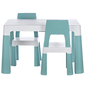Комплект меблів (стіл + 2 стільці) FreeON NEO White-Mint, білий з м'ятним (46637) - Pampik - 2