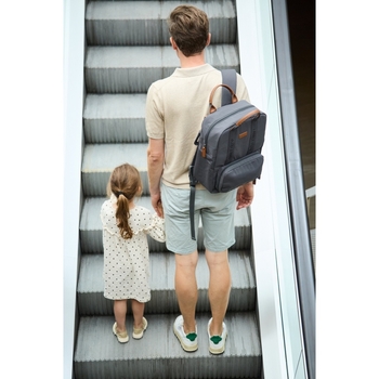 Рюкзак Childhome Family club Signature Anthracite, серый (CWBPSUDG) - Pampik - 17